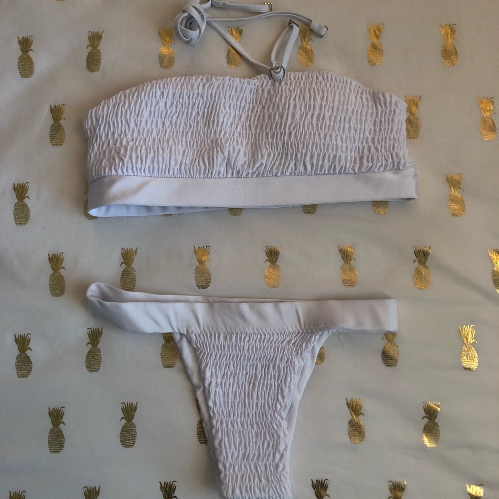 White bikini